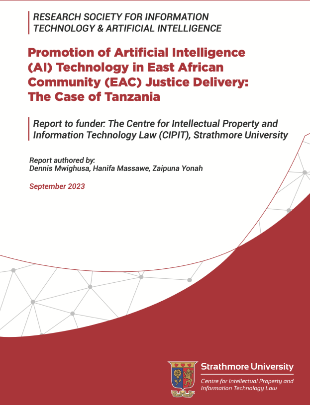 Cover of Promotion of Artificial Intelligence (AI) Technology in East African Community (EAC) Justice Delivery: The Case of Tanzania